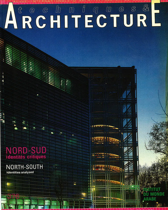 Couverture techniques et Architecture - 376 Nord/Sud
